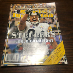 Lot of 3 - Sports Illustrated -Super Bowl XL Program - Commemorative issue