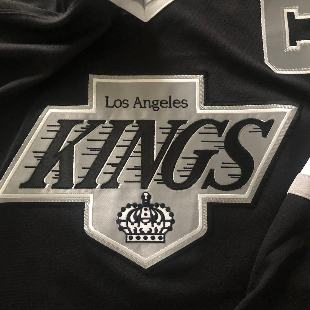WAYNE GRETZKY  Los Angeles Kings 1995 CCM NHL Vintage Throwback Jersey