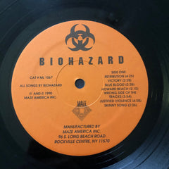 BioHazard - Biohazard -  Maze Records ‎–  Vinyl, LP, Album