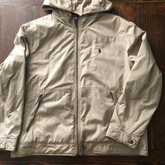 Vintage - POLO RALPH LAUREN Jacket Coat Hoodie Beige XL