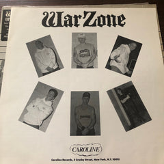 Warzone - Open Your Eyes - 	Caroline Records – 	 Vinyl, LP, Album
