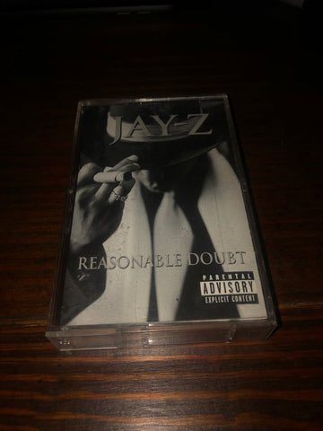 Jay-Z – Reasonable Doubt  1996 Cassette Tape Roc-A-Fella