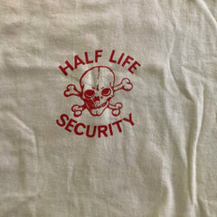 Vintage - Half Life - Security - Pittsburgh Punk - Extremely Rare Tee