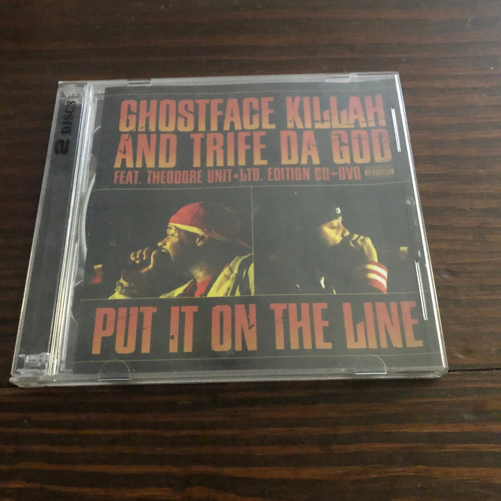 CD- DVD - Ghostface Killah & Trife Da God - Put It On The Line
