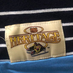 Vintage-  Pittsburgh Penguins Blue "1967-1968 Throwback" Stall & Dean Heritage  NHL Jersey