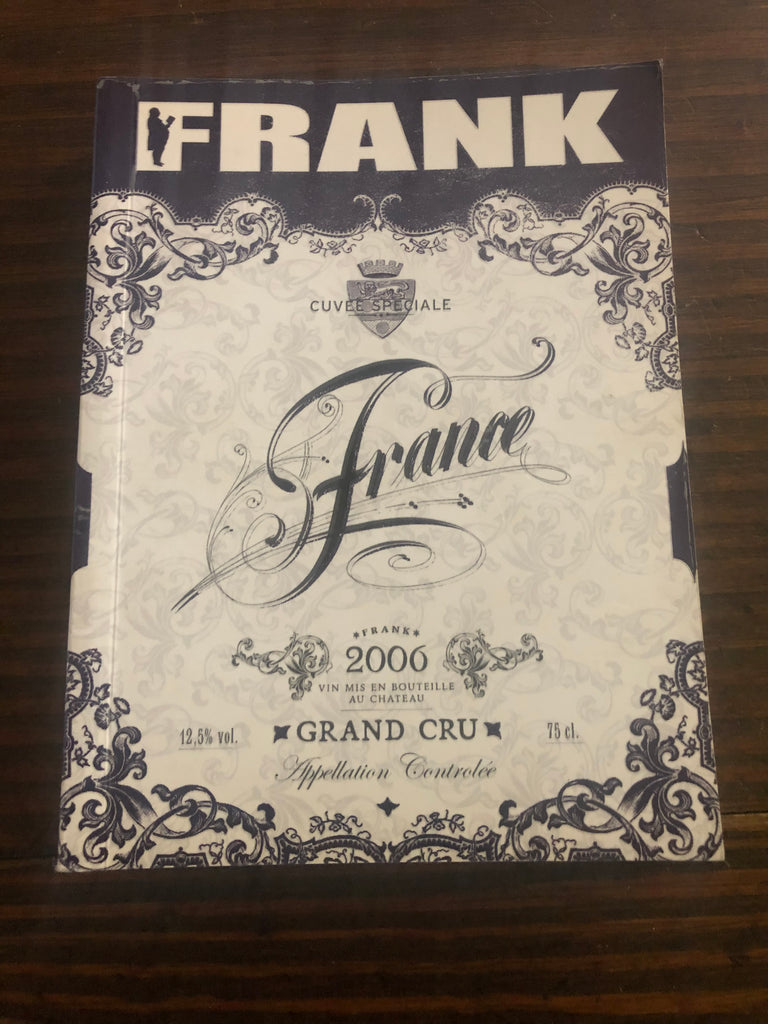 FRANK151- CHAPTER 27 FRANCE - Art Reference Music Street Mag Zine