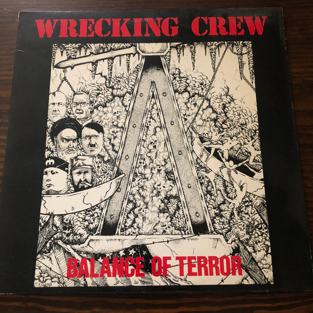 Wrecking Crew - Balance Of Terror 	 , Hawker Records – Vinyl, LP, Album