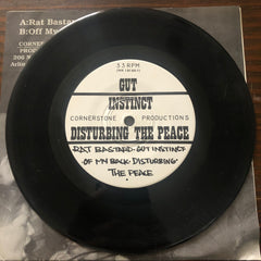 Gut Instinct - Disturbing The Peace  ,Cornerstone Productions ‎– CSP #Vinyl, 7", EP