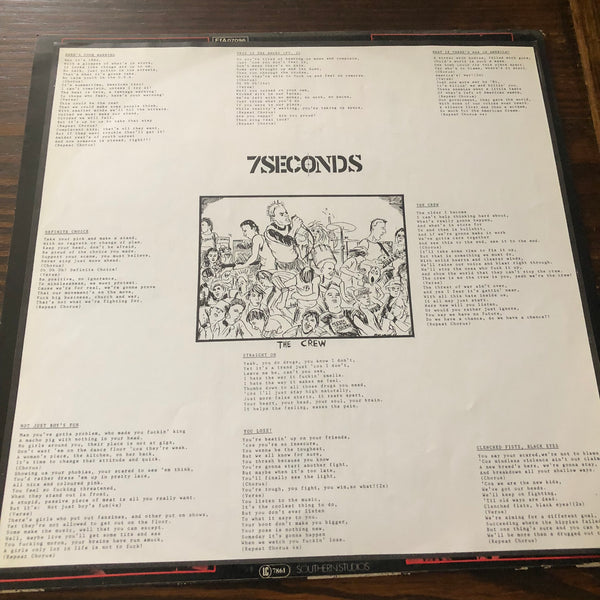 米LP 7 Seconds Crew BYO005 BETTER YOUTH ORGANIZATION /00260 7 Seconds - The Crew - Better Youth Organization – Vinyl, LP