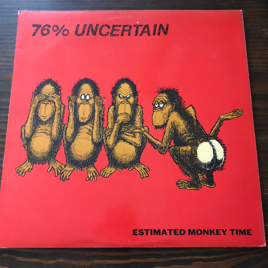 Monkey Time Lp 76% Uncertain - Estimated Monkey Time - Shmegma Records – Incas Record ...