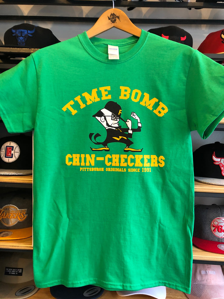 Time Bomb - Chin-Checkers OG  Green Tee 2023 Edition