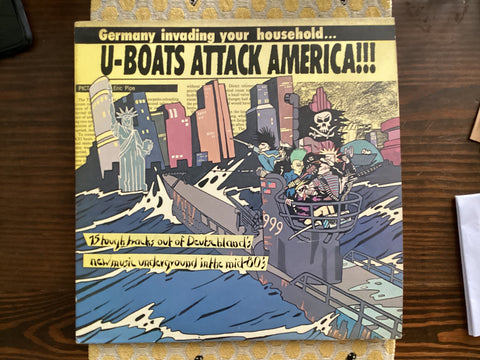 Various - U- Boats Attack America!!! Flipside Records –Weird System – Vinyl, LP, Album, Compilation