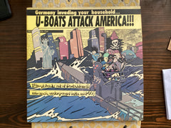 Various - U- Boats Attack America!!! Flipside Records –Weird System – Vinyl, LP, Album, Compilation